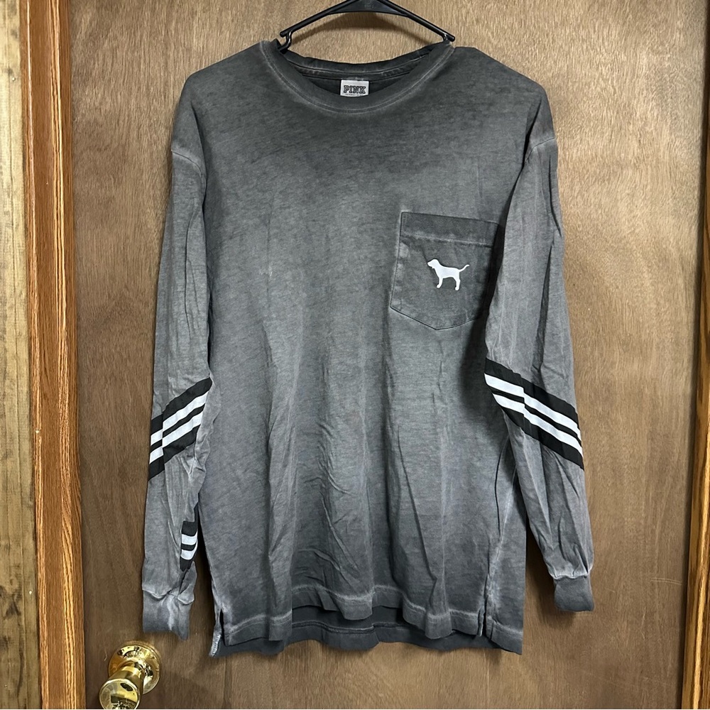 Victorias Secret Pink Long Sleeve Shirt‎ Extra Small